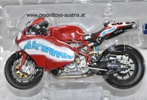 Ducati 999 F04 2005 BSB British Superbike Gregorio LAVILLA Airwaves 1:12 - Imagen 1 de 6