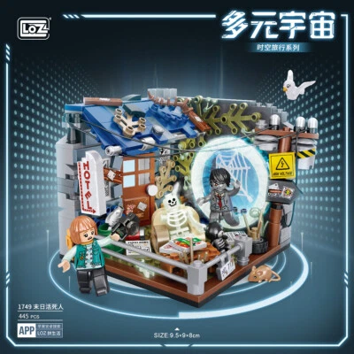 LOZ Fluorescent Space-Time Tunnel Zombie Building Blocks Set Gift Kids Adults - image 1 of 4