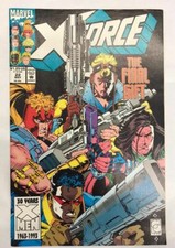 X-FORCE #22 (1991) VF STICKER COPY MARVEL