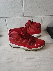 Pre-owned Nike Air Jordan XI 11  378037-623 Size 9.5 Cherry - Picture 1 of 8