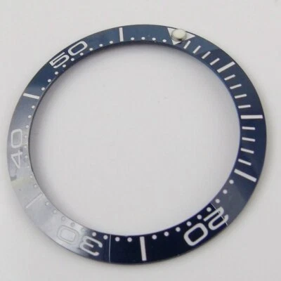 39.9mm Blue/Green/Black Ceramic Watch Bezel Insert Fit For 43mm SUB Men's Watch - Image 1 of 4