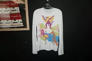 Lucien Pellat Finet Jungle Shirt mythical animals NWT $505 LS cotton jersey - Picture 1 of 6