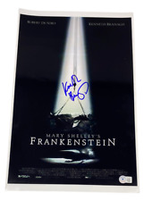 Kenneth Branagh Signed Mary Shelleys Frankenstein 11x17 Movie Poster Beckett COA