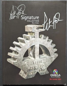 SIGNED Peter Hook Signature Collection New Order Auction Catalogue (2021) - 1 - Bild 1 von 7
