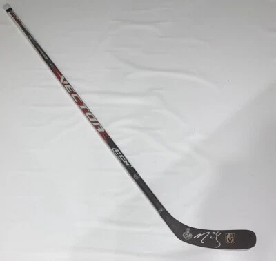 RYAN REAVES SIGNED HOCKEY STICK LAS VEGAS KNIGHTS 2018 STANLEY CUP PROOF JSA COA - Image 1 of 3