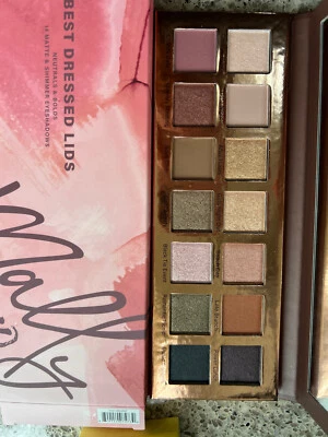 Mally Beauty Best Dressed Lids Neutrals & Bolds 14-Shades FULL SZ SEALED BOX $45 - Image 1 of 4