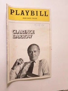 Henry Fonda  in the Broadway Play "Clarence Darrow" Playbill Program - Picture 1 of 1