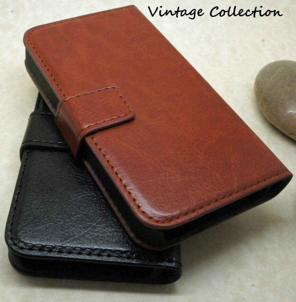 Luxury Ultra Slim Shockproof Flip Wallet Case Cover iPhone SE 2 2020 XS 8 7 6S 5 - image 1 of 4