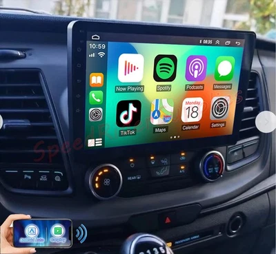 Rádio GPS navegação BT para 2020-2024 Ford Transit 150 250 350 WiFi Android 14 - Imagem 1 de 4