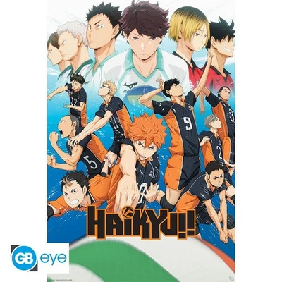 ABYSSE CORP HAIKYU!! - Poster Maxi 91,5x61 - Schlüsselkunstsaison 1