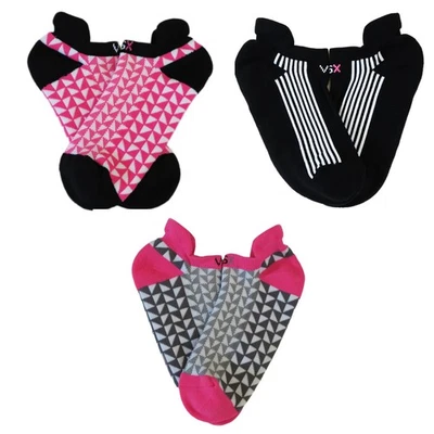 Nuevos calcetines tobilleros bajos con cojín Victoria's Secret VSX sin etiquetas 3 pares Foto 1 de 4