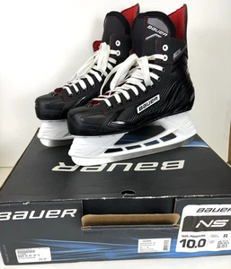 Bauer NS Senior Ice Hockey Skates Mens Skate Size 10R Shoe Size 11.5 Brand New - Picture 1 of 11