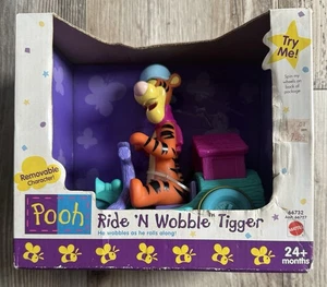 VTG! 1997 Pooh “Ride ‘N Wobble Tigger” Mattel - RARE & HTF NEW & SEALED IN BOX!! - Picture 1 of 6