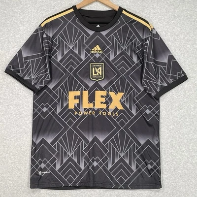 Camiseta Adidas LAFC Negra Los Ángeles Fútbol en Casa Fútbol Aeroready Performance Foto 1 de 4