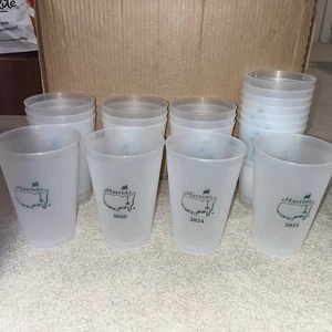 20 Coppa Plastica Smerigliata Ufficiale Masters Golf Augusta 2020 2024 2025 PlsCDesc - Foto 1 di 6