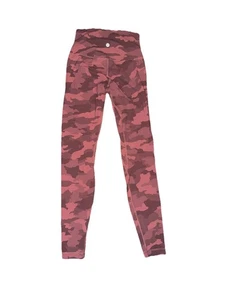 Lululemon Align Leggings Pink Camo Women’s Size 4 Inseam 30” - Picture 1 of 4