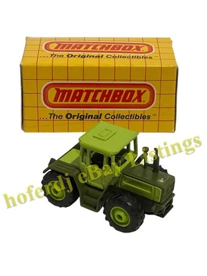 Tractor Matchbox MB 73 verde MB-TRAC 1600TURBO Foto 1 de 4