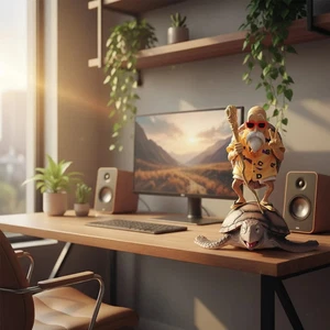 Maestro Roshi Tortuga Estatua Figura Regalo Colección Anime Modelo Kame - Imagen 1 de 7