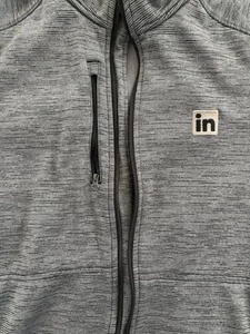 LinkedIn Branded Track Jacket – Size Medium - Picture 1 of 4