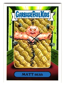 Matt Ress 2016 Garbage Pail Kids American Horror Story Parody Sticker - Picture 1 of 2