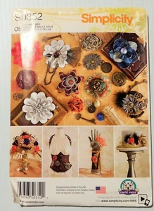 SIMPLICITY S0352 TELA DECORATIVA FLORES 1085 - Imagen 1 de 3