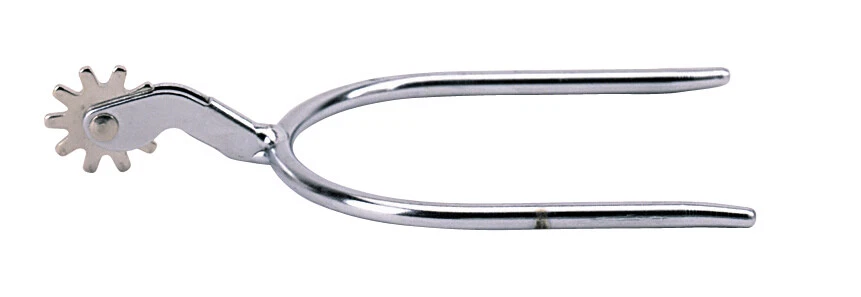 Weaver Leather Ladies Quick-on Spurs Chrome Plated