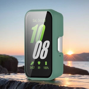 Proteggi schermo per PC Watch Case per Samsung Galaxy Fit 3 SM-R390 (verde satin - Zdjęcie 1 z 8