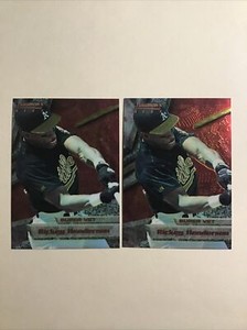 1994 Bowmans Best   #4 RICKEY HENDERSON - 2 CARDS - NM-MINT -4338