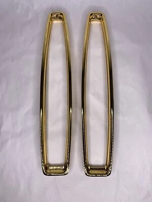 78-79 凯迪拉克轿跑车 Deville Fleetwood 24k 镀金尾灯边框饰 — 第 1/2 张图片