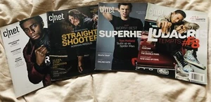 CNET Magazine Lot Complete 1-4 Volume 4 2017 Ludacris Norman Reedus Tom Holland - Picture 1 of 5