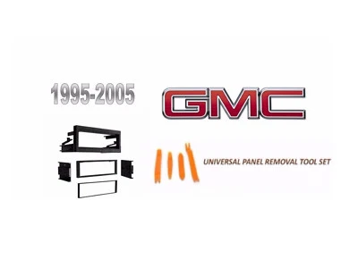 Se adapta a camión GMC 1995-2005, FURGONETA modelo seleccionado KIT DE TABLERO DE INSTALACIÓN ESTÉREO, juego de herramientas Foto 1 de 2