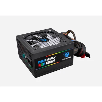 Fuente de Alimentación CoolBox DeepEnergy 600W RGB 80Plus Bronze - Imagen 1 de 3