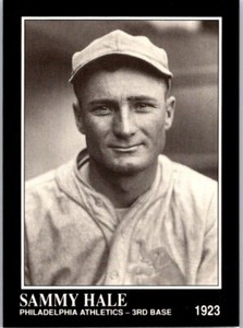 1991 Conlon Collection TSN #293 Sammy Hale Philadelphia Athletics