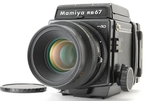 Mamiya RB67 Pro SD - 127 mm f/3,5 L K/L - Filmback 6x8 "Casi como nuevo" 1438 Hecho en Japón - Imagen 1 de 12