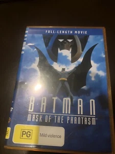 Batman Animated DVD - MASK OF THE PHANTASM - Full Movie Rare REGION 4 AUSTRALIA - Picture 1 of 6
