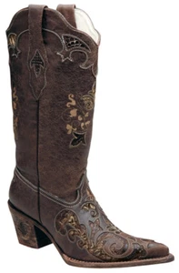 Traditional Cowgirl Western Boots Women by Cuadra Boots - Picture 1 of 3