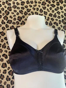 Bali Vintage Bra Black Wireless Full Coverage 36b Sissy Crossdresser Trans🤍 - Picture 1 of 9