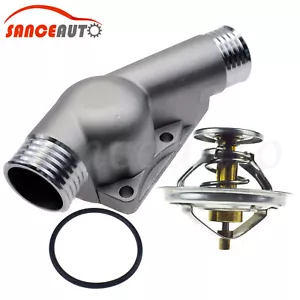 New Thermostat & Upgraded Housing Kit For BMW E34 E36 320i 323i 325i 520i 525i - Picture 1 of 12