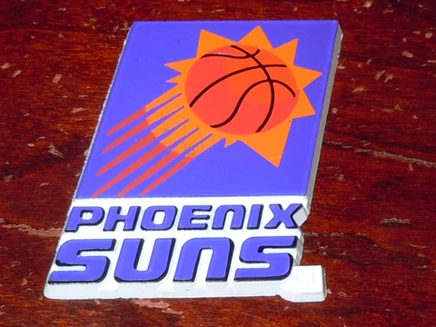 PHOENIX SUNS Vintage Old NBA RUBBER Basketball FRIDGE MAGNET Standings Board Cover