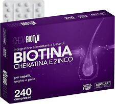 Cherabiotin, integratori per capelli a base di Biotina, Cheratina e Zinco Agocap
