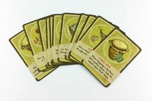 Origin Board Game Yellow Action Cards Replacement Parts Pieces Matagot Games - Picture 1 of 2