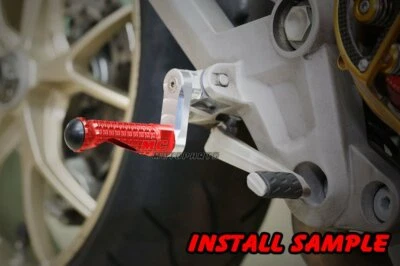 Se adapta a estriberas delanteras ajustables inferiores para Honda CBR600RR CBR250R 1,5 pulgadas Foto 1 de 2
