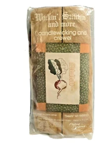 Vintage Wickin Stitchin BEETS Candlewicking & Crewel Stickpackung Applikation WB810 - Bild 1 von 10