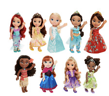 Disney Princess Tea Time Toddler Doll - Elsa Anna Ariel Moana Rapunzel Tiana