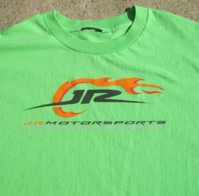 Camiseta JR Motorsports 2X Verde Lima "Kevin Harvick y Danica Patrick" Foto 1 de 4