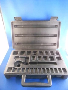 CASE ONLY Mastercraft SAE & Metric Ratchet Socket Set Empty Blow Mold Tool Box - Picture 1 of 11