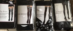 Skull and Crossbone Pirate theme tights, thigh highs, pantyhose - Picture 1 of 5