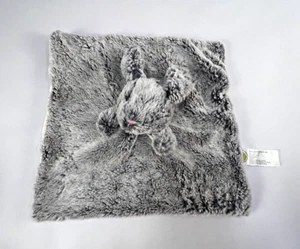 Animal Adventure Gray Bunny Long Ears Security Blanket Lovey Plush Toy Fuzzy - Picture 1 of 6