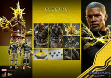 Hot Toys Spider-Man: No Way Home MMS644 ELECTRO (2023) 1/6th Scale, NEW