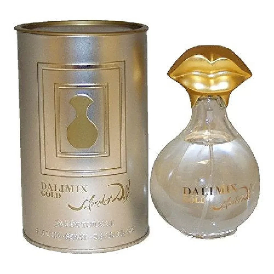 Dalimix Gold Salvador Dalí Eau de Toilette 3.4oz-100 ml Nuevo en Lata Descontinuado Foto 1 de 1